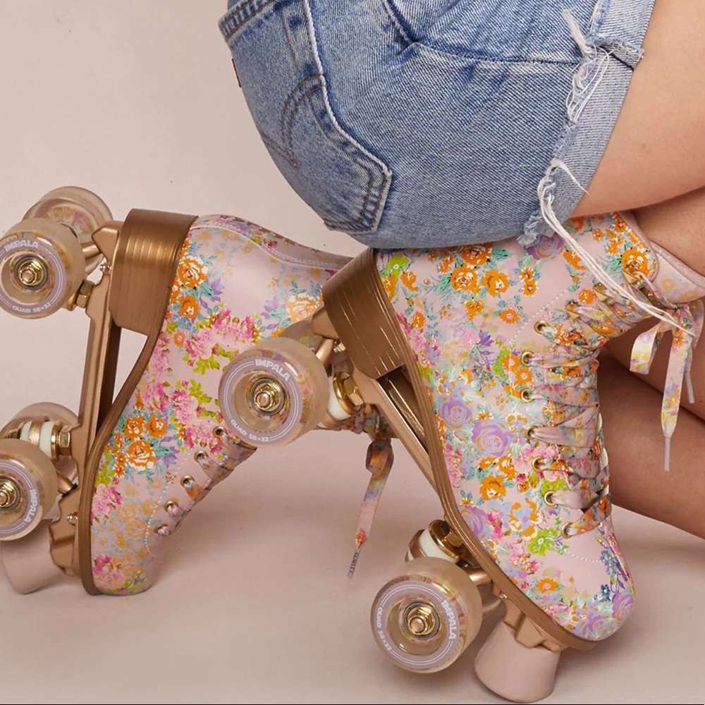 Impala and Cynthia Rowley Floral Quad Skates